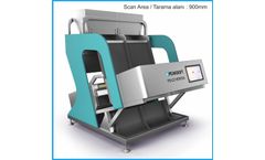 Peaksort - SWIR NIR and Color Sorting Machine for Multispectral Sorting