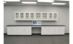 Fisher American - Model SLS-007 - 18' Fisher American Laboratory Cabinets with 13' Wall Units