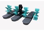 Elizar Aquaculture - 2HP 4 Paddle Wheel Aerator for Aquaculture