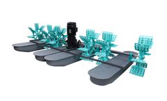 Elizar Aquaculture. - 3HP 6 Paddle Wheel Aerator