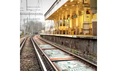 Green Rhino - EnviroPad Rail: Advanced Hydrocarbon Containment for Rail Environments