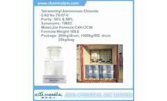 Wohing - TMAC Tetramethyl ammonium chloride 99% 50% TMAC 75-57-0