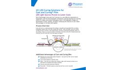 UV-LED Curing Cast and Curing Film