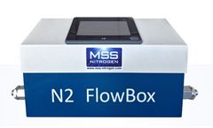 MSS - Model N2 FlowBox - Nitrogen Laser Gas Flow Monitoring