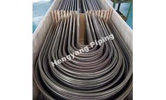 Hengyang Piping - Model  TP304/304L  - Ultra-Long Stainless Steel U-Bend Tubes for High-Performance Condenser Equipment