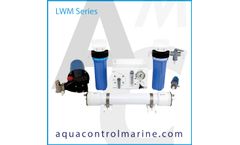 AquaControl - Model LWM Series - Little Wonder Modular Series Watermaker for Sailboats