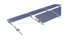 Landpower - Model LP-NFL-01 - FAST Flat Roof Ballast Solar Mounting Structure for Solar Panel Installation