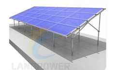 Landpower - Model LP-GM-BF01 - Bifacial Solar Panel Ground Mounting Systems