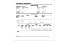 Ape Software - Calibration Control Software