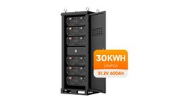 SunArk - Model RackArk-51600 - Low Voltage 51.2V 600Ah 30KWH Rack Mounted Lithium Battery