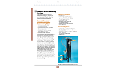 Rosedale - Model MBW - Backwashing Manual System Brochure