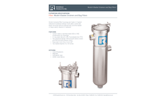 Rosedale - Model 4 - Basket Strainers and Bag Filters Brochure