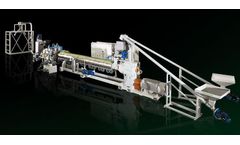 Tecnova - Model E180/54 and E180/37 - Plastic Recycling Extruder