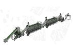 Weiquan Machinery - Soft Plastic Crushing, Washing, Drying Recycling Line