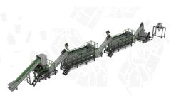 Weiquan Machinery - Soft Plastic Crushing, Washing, Drying Recycling Line
