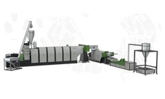 Weiquan Machinery - Hopper Feeding Type Pelletizing Line for Rigid and Soft Plastic Flakes