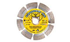 Delta Diamond - Model COUGAR HS - Diamond Saw Blades for Cured Concrete and Masonry