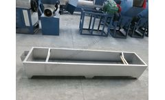 Efficient Machinery - Strand Cooling Bath for Plastic Pelletizing