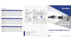 PE Film Washing System for Agricultural Applications - Brochure