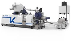 KITECH - Model KCP Series - PE PP Film Pelletizing Machine