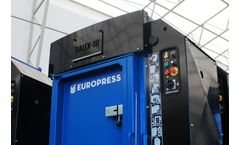 Europress - Model Balex-10 - Vertical Waste Baler