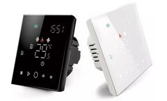 Beris - Model BT02-WF-FCU - Touch Screen Wifi/Modbus Thermostat for Heating and Cooling FCU