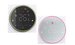 Beris - Model BT13-WF-HT - Smart Home Thermostat with Atmosphere Lights for Electric, Water, and Boiler Heating