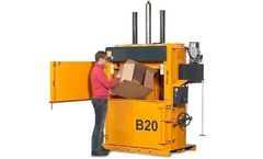 Wastech - Model B20 - Medium Vertical Baler