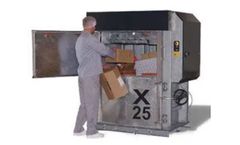 Wastech - Model X25 Galv - Medium Vertical Baler