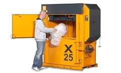 Wastech - Model X25 - Medium Vertical Baler