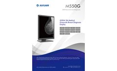 Jusha - Model M550G - 5MP Monochrome/Diagnostic Monitor - Brochure