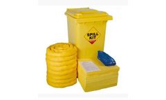 Anwill - Model AN-Wheeled 30G/Y/W - 65 Gal Wheeled Bin Spill Kit