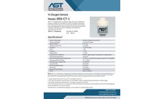 Oxygen Sensor Model:SRX-CT-1 - Brochure