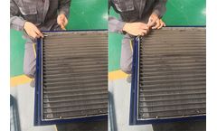 Wedge Wire Dewatering Screen Panel with Polyurethane Edged