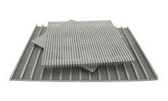 Wedge Wire Flat Screen Panel for Solid Liquid Filtration and Separation