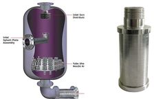 Wedge Wire Ion Exchange Nozzle for Mixed Bed