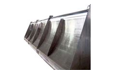 Wedge Wire Cross-Flow Sieve Panel, Static Dewatering Sieve for Sale