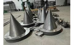 Wire Mesh Cone Strainer Filter for Liquid Filtration