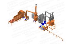 Rapeseed-Straw Briquetting Line 500-700 kg/hour