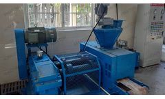 MaxTon - Model YS170 and YS300 - Lab Scale Roller Briquette Press for Research and Development