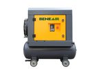 BENEAIR - 3 to 5 HP Single Phase Rotary Screw Air Compressor with PM VSD