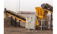EcoStan - Model DSS 200 - Dual Shaft Shredder for Industrial Waste Processing