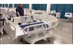 BER11K3 High Quality Rollover Hospital Bed Full Electric - Video