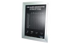 Graphics National - Model A Series - Fire Alarm LED Graphic Annunciators and Smoke Control Panels