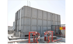 Hot-Pressed Fiberglass Reinforced Plastic (FRP) Water Storage Tank  for High-Rise Buildings