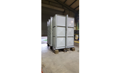 FTC - 3m or 9.8ft High Fiberglass Reinforced Polymer (FRP) Modular Water Storage Tank