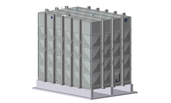 FTC - 5m or 16.4ft High Fiberglass Reinforced Polymer (FRP) Modular Water Storage Tank