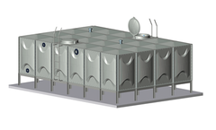 FTC - 1.5 m or 4.9ft High Fiberglass Reinforced Polymer (FRP) Modular Water Storage Tank