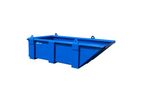 Jescraft - Model TSC-842 - Trash Skip Container - 2 Cubic Yards for Jobsite Waste Transport