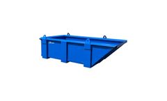 Jescraft - Model TSC-842 - Trash Skip Container - 2 Cubic Yards for Jobsite Waste Transport